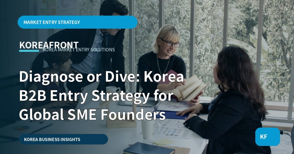 Diagnose or Dive: Korea B2B Entry Strategy for Global SME Founders